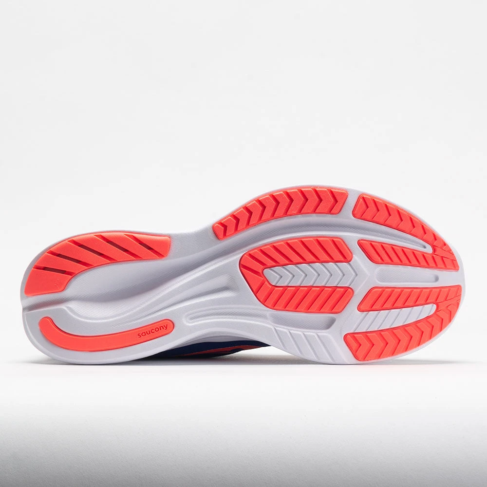 Saucony Ride 15 Men's Sapphire/Vizi Red 6 Saucony Ride 15 Men's Sapphire/Vizi Red - Image 4