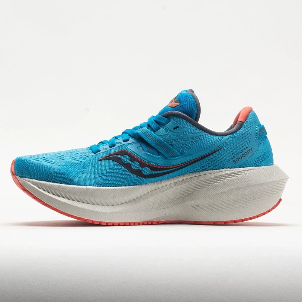 Saucony Triumph 20 Women's Ocean/Coral 4 Saucony Triumph 20 Women's Ocean/Coral - Image 2
