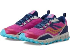 Saucony Kids Peregrine 12 Shield (Little Kid/Big Kid)