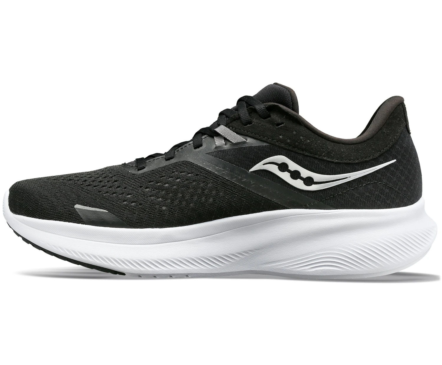 Saucony Men’s Ride 16 (05 - Black/White) 4 Saucony Men’s Ride 16 (05 - Black/White) - Image 2