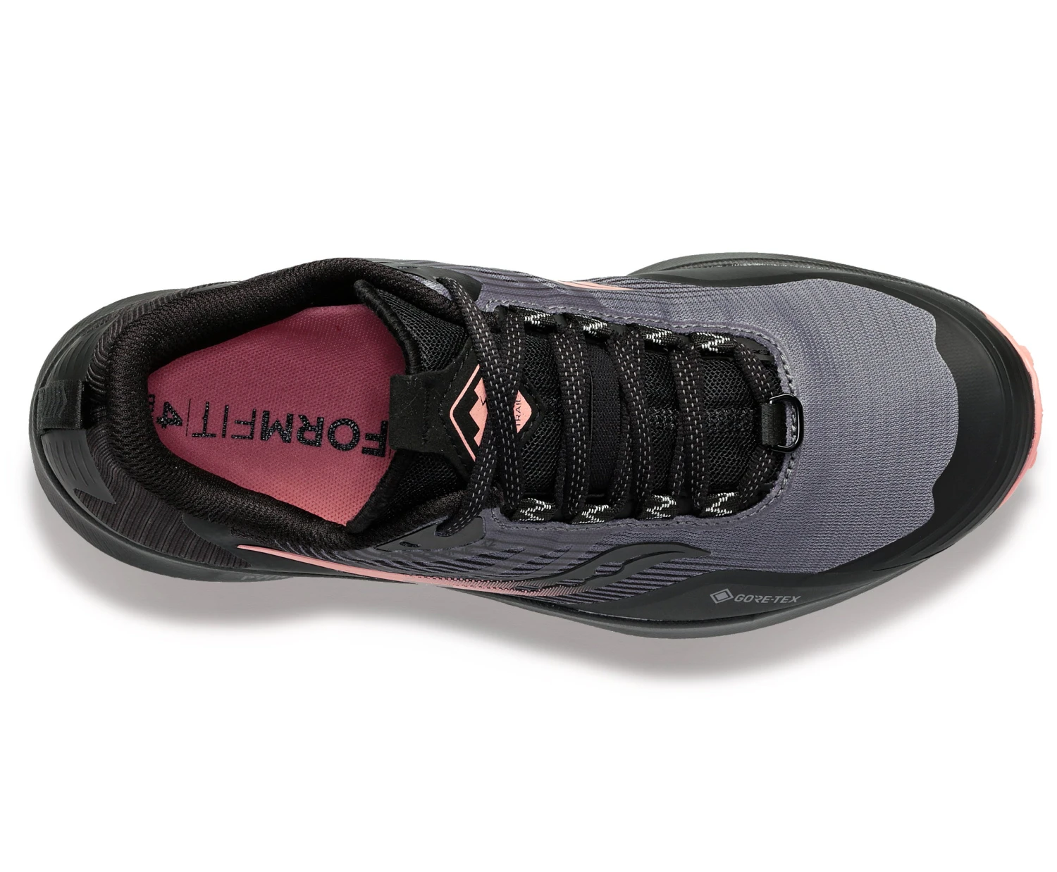 Saucony Women's Peregrine 12 GTX (20 - Charcoal/Shell) 6 Saucony Women's Peregrine 12 GTX (20 - Charcoal/Shell) - Image 4