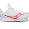 Saucony Women's Endorphin 3 (1 -White/Vizi Red)