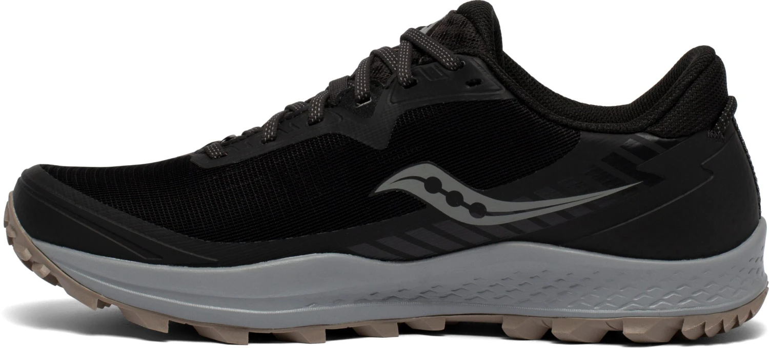 Saucony Men's Peregrine 11 GTX (45 - Black/Gravel) 4 Saucony Men's Peregrine 11 GTX (45 - Black/Gravel) - Image 2