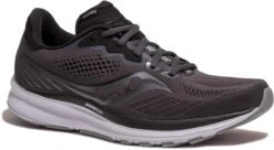 Saucony Men's Ride 14 (45 - Charcoal/Black) -Saucony Shoes Shop S20650 45 5