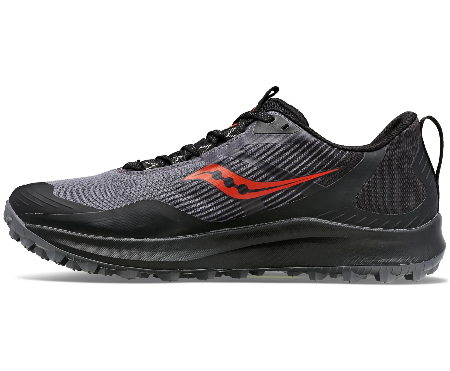 Saucony Men's Peregrine 12 GTX (20 - Charcoal/Black) 4 Saucony Men's Peregrine 12 GTX (20 - Charcoal/Black) - Image 2