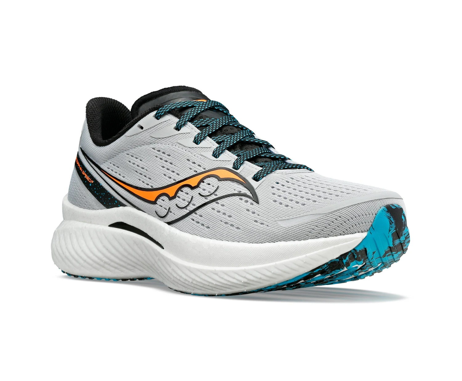 Saucony Men's Endorphin Speed 3 (27 - Concrete/VIZI) 4 Saucony Men's Endorphin Speed 3 (27 - Concrete/VIZI) - Image 2