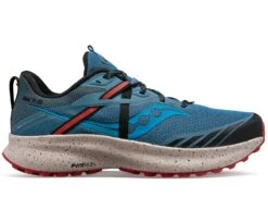 Saucony Men's Ride 15 TR (31 - Deep Sea/Lava)