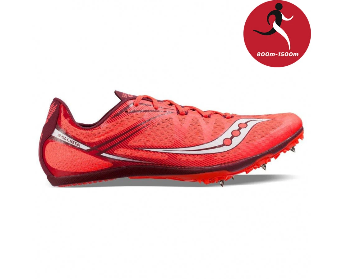 Saucony Men's Ballista (4 - Red/White) 3 Saucony Men's Ballista (4 - Red/White)