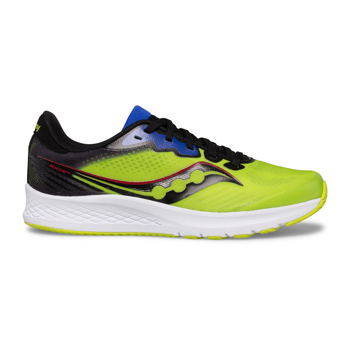 Saucony Kid's Ride 14 (Acid/Lime) 3 Saucony Kid's Ride 14 (Acid/Lime)