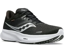 Saucony Women's Ride 16 -Saucony Shoes Shop saucony womens ride 16 black white 4
